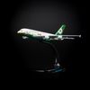 Mô hình máy bay tĩnh Eva Air Hello Kitty Green Airbus A380 16cm Everfly giá rẻ (9)