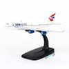  Mô hình máy bay One World British Airways Boeing B747 16cm Everfly 