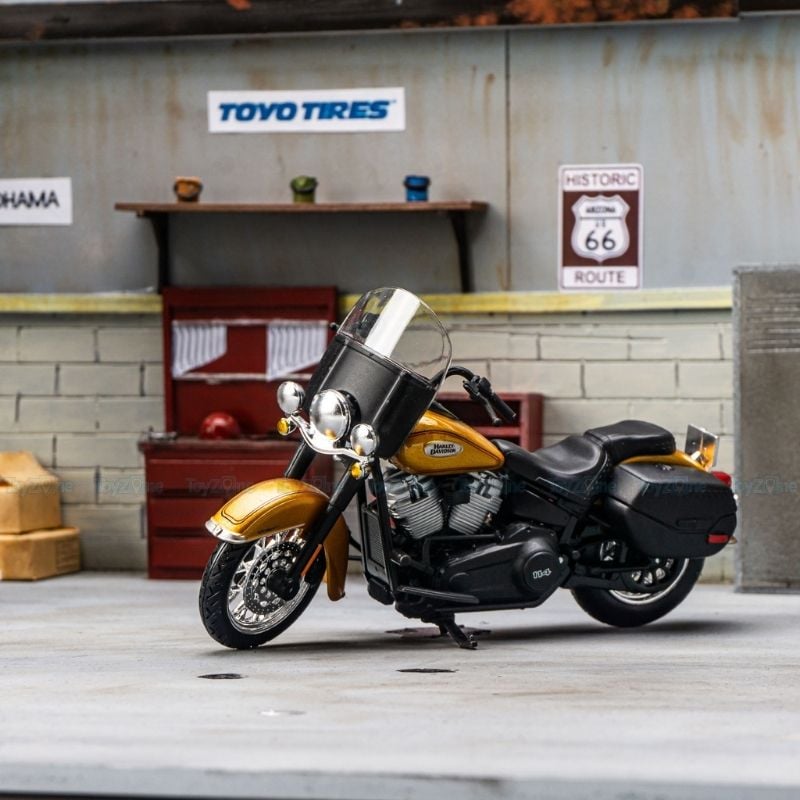 Mô hình xe mô tô Harley-Davidson Heritage Classic 2023 1:18 MAISTO