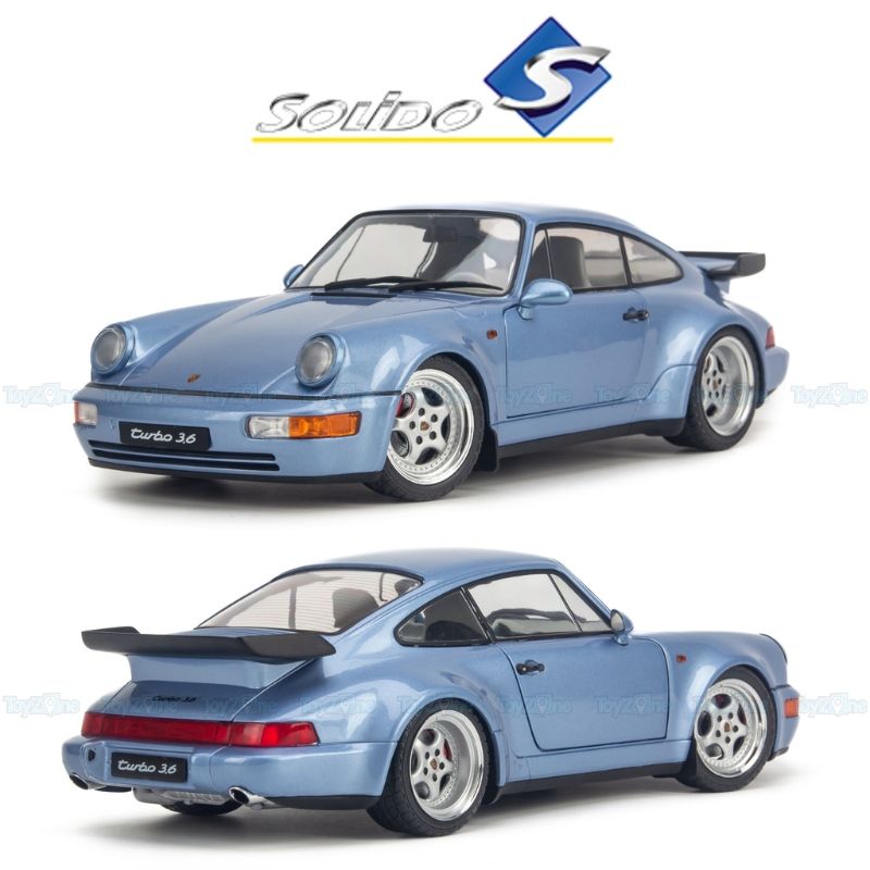 Mô hình xe Porsche 911 (946) Turbo Horizon 1990 1:18 Solido