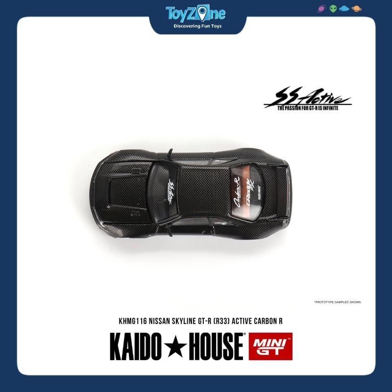 Mô hình xe Nissan Skyline GT-R ( R33 ) 1:64 KAIDO HOUSE x MiniGT
