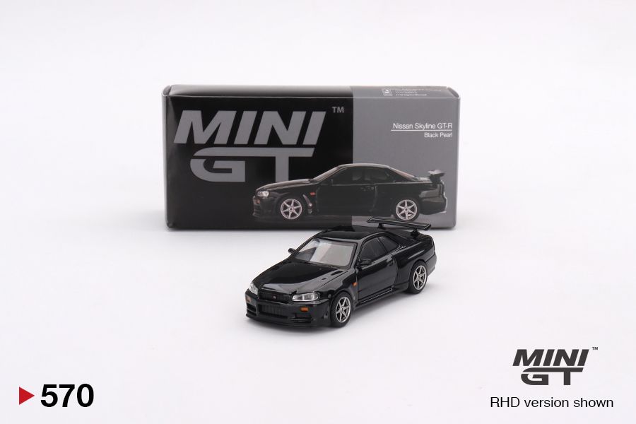 Mô hình xe Nissan Skyline GT-R R34 V-Spec II 1:64 MiniGT