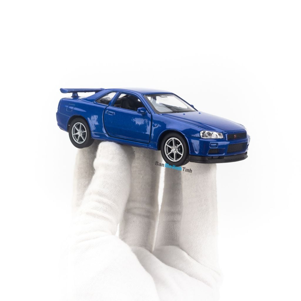  Mô hình xe Nissan Skyline R34 GT-R 1:36 Welly 