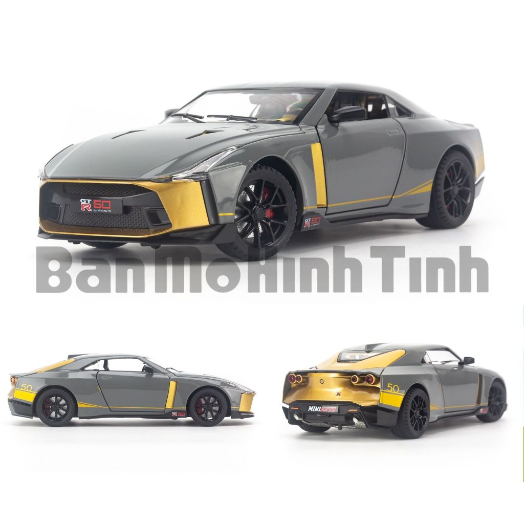 Mô hình xe Nissan Ares GTR50 2020 1:24 Miniauto