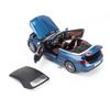 Mô hình xe thể thao Mercedes-Benz C250 Cabriolet 1:18 Iscale Blue (4)