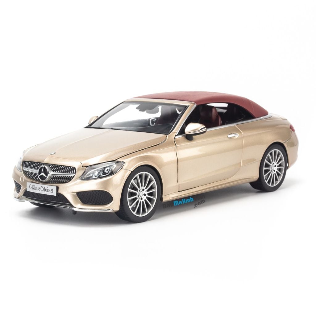 Mô hình xe Mercedes Benz C250 Cabriolet 1:18 Iscale 