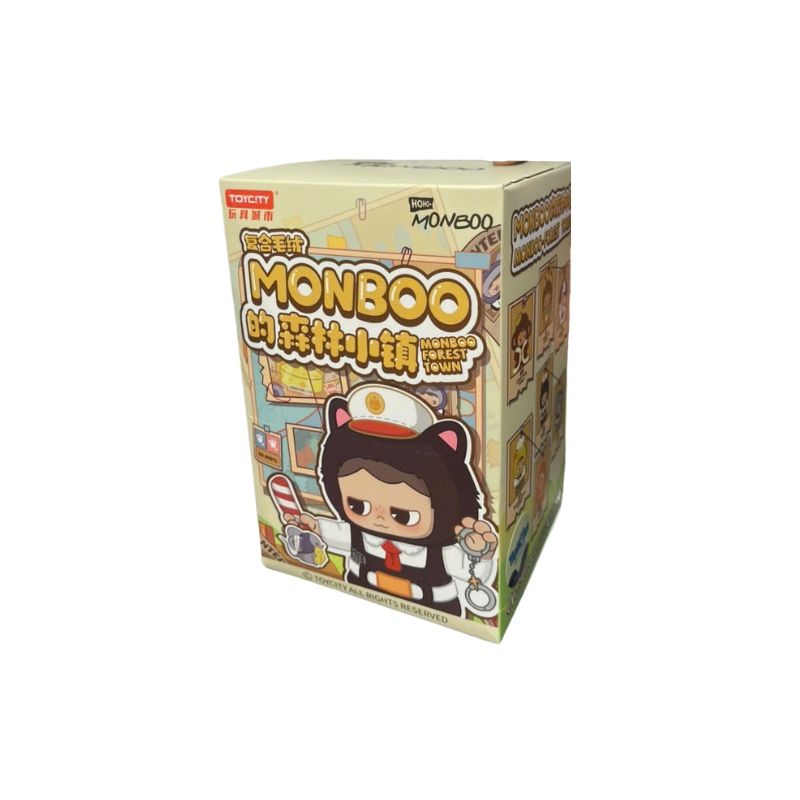 Mô hình đồ chơi Blind Box Gấu bông Monboo Forest Town Plush Series ( Thị Trấn Trong Rừng ) TOYCITY