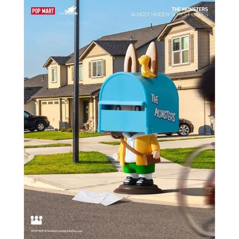  Mô hình đồ chơi Blind box Labubu The Monsters Almost Hidden Figure POP MART 