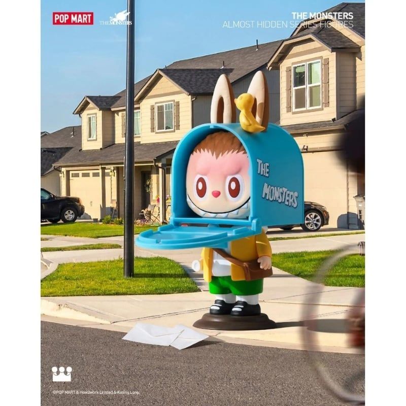  Mô hình đồ chơi Blind box Labubu The Monsters Almost Hidden Figure POP MART 