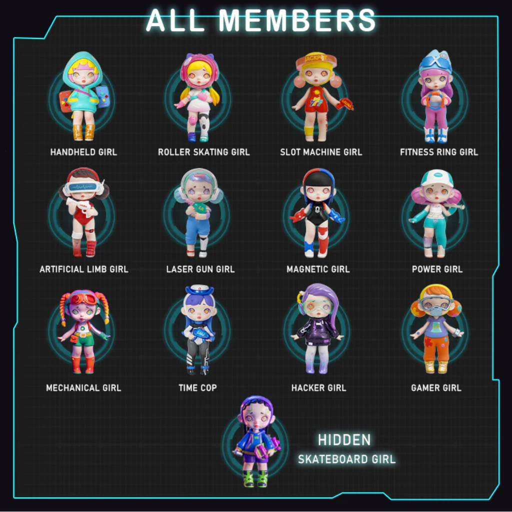  Đồ chơi Blind box Laura Cyberpunk Series (Laura Khoa Học) Toycity 