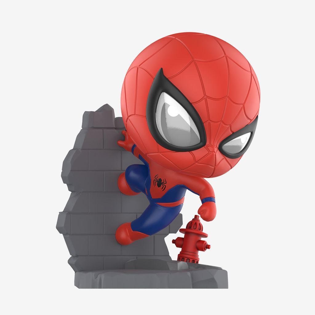 Mô hình đồ chơi Blind box Marvel Spider-Man&Maximum Venom Series (Sự Gặp Mặt Giữa Spider Man và Venom) POP MART