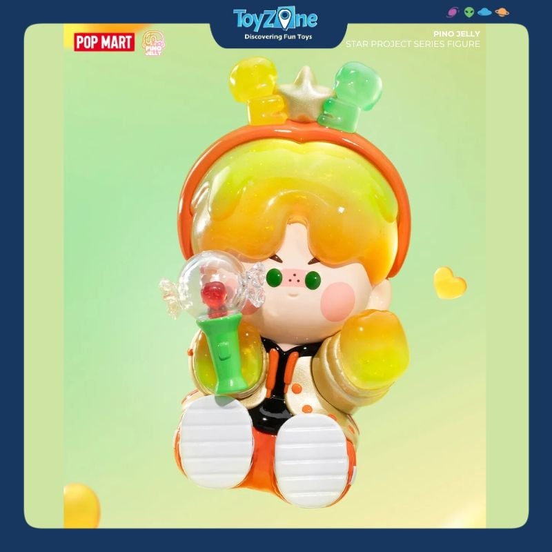  Mô hình đồ chơi Blind box Pino Jelly Star Project Series Figures ( Dự Án Ngôi Sao ) POP MART 
