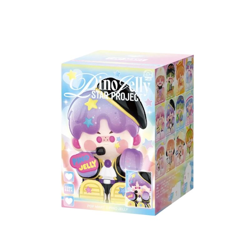  Mô hình đồ chơi Blind box Pino Jelly Star Project Series Figures ( Dự Án Ngôi Sao ) POP MART 