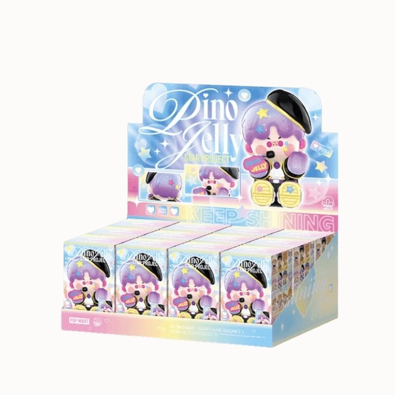  Mô hình đồ chơi Blind box Pino Jelly Star Project Series Figures ( Dự Án Ngôi Sao ) POP MART 