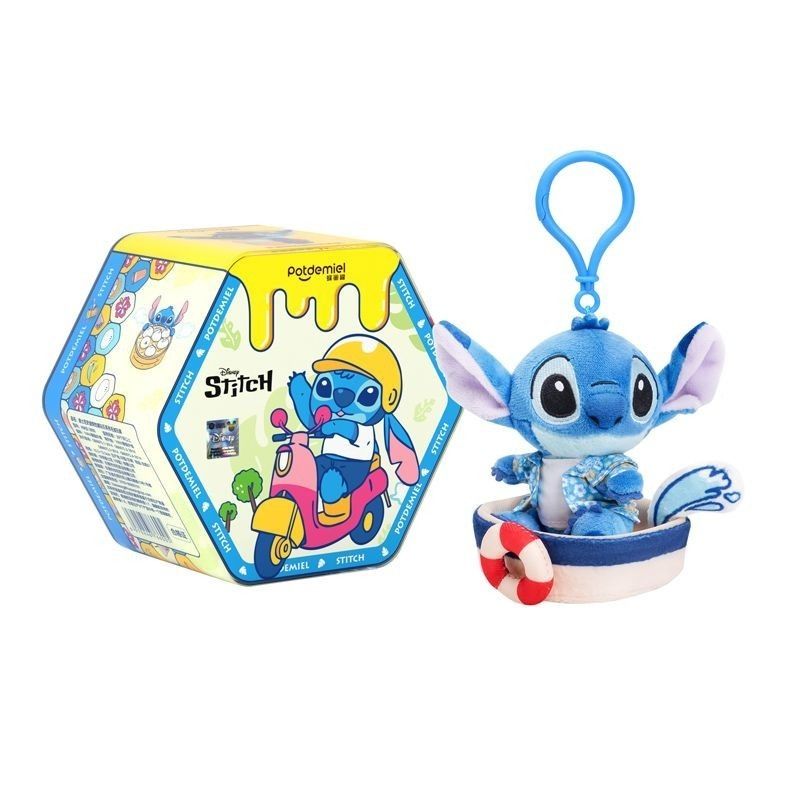 Mô hình đồ chơi Blind box Stitch Keychain Enjoy Sweet Life Series (Tận Hưởng Cuộc Sống Ngọt Ngào) POTDEMIEL