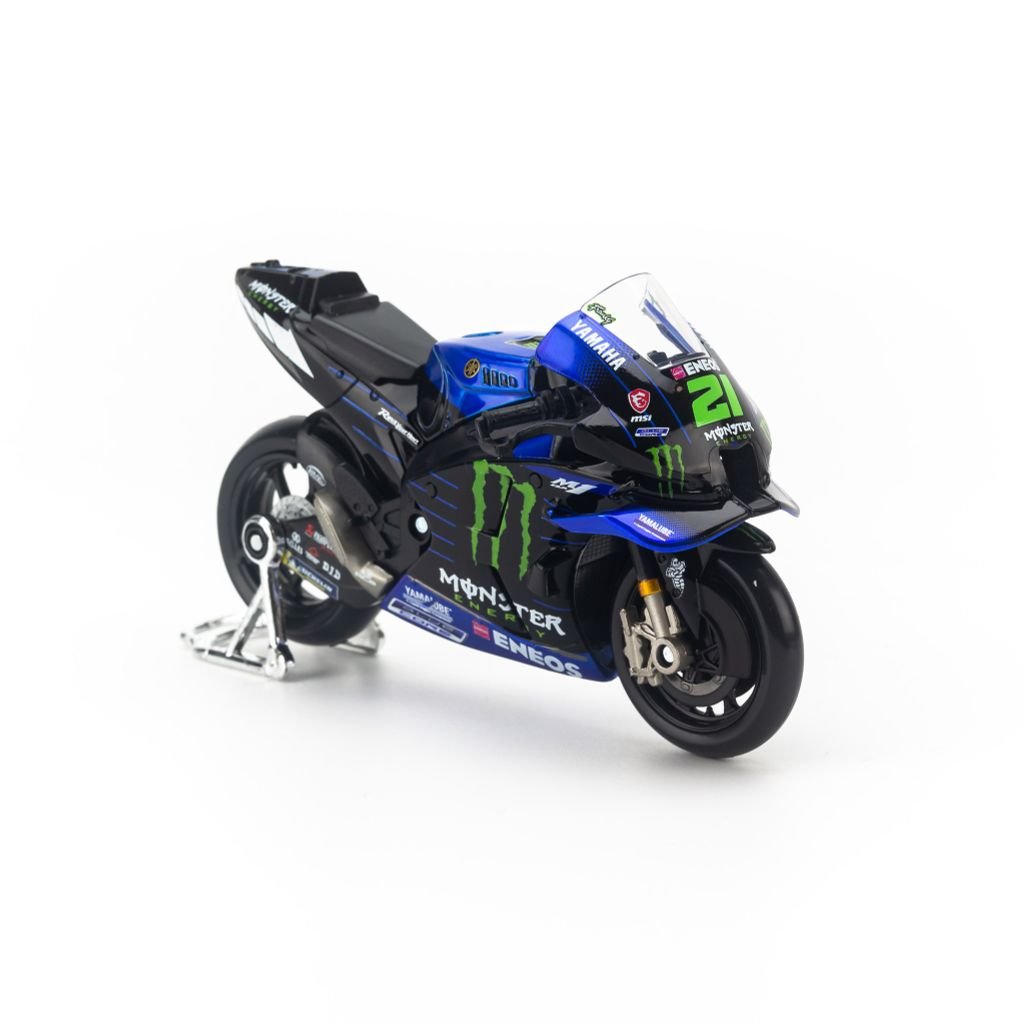  Mô hình mô tô GP Yamaha Factory Racing Team 2022 1:18 Maisto 