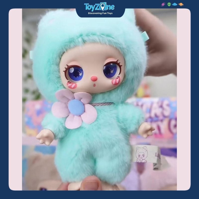  Mô hình Blind Box Móc khóa Gấu Bông Liila's Lucky Cat ( Liila's Mèo May Mắn ) LIILA TOYS 