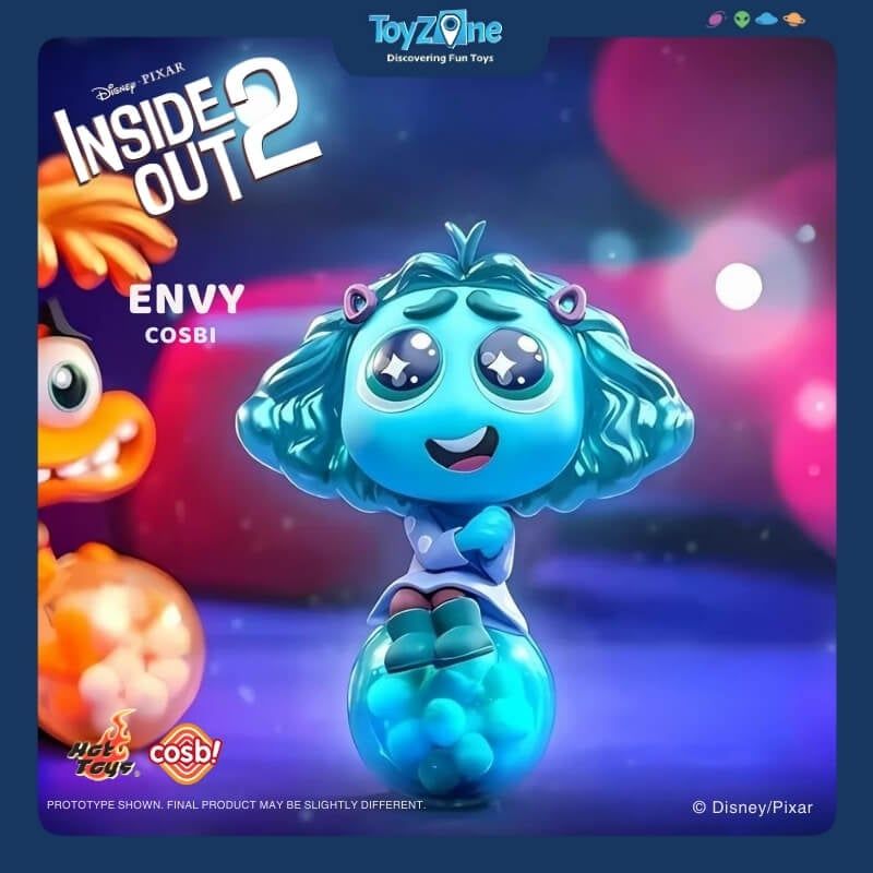 Mô hình đồ chơi Blind Box Disney x Cosby Inside Out 2 Cosbi ( Những Mảnh Ghép Cảm Xúc ) HOTTOYS
