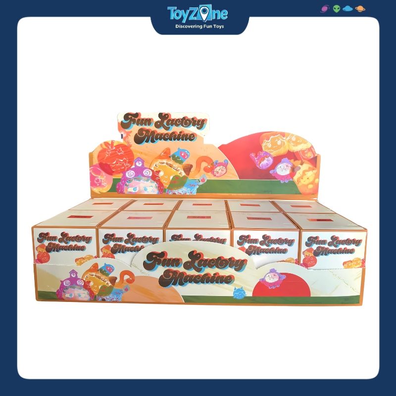  Mô hình đồ chơi Blind box Fun Factory Machine Mini Series 2 ( Nhà Máy Vui Vẻ ) HEYONE 