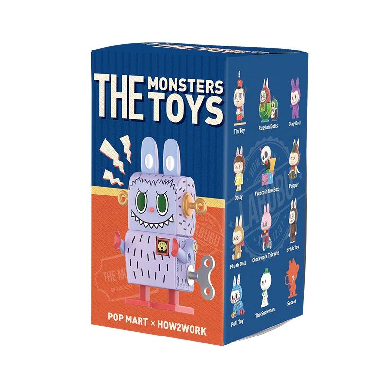 Mô hình đồ chơi Blind box Labubu The Monsters Toys Series (Đồ Chơi Quái Vật Của Labubu) POP MART