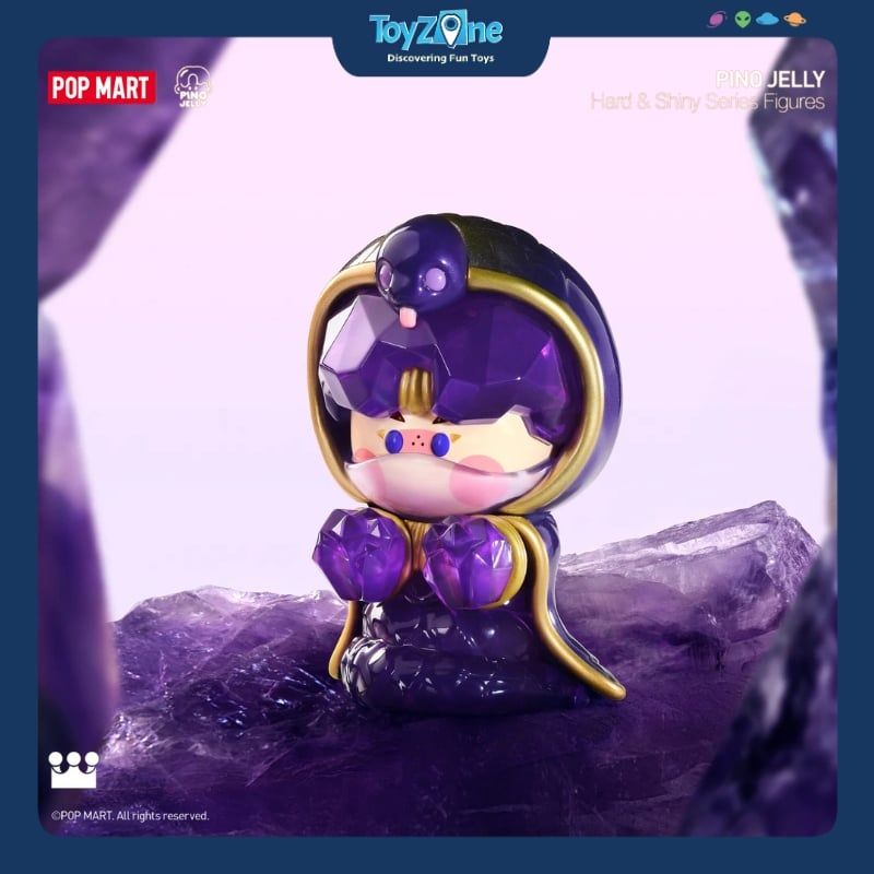 Mô hình đồ chơi Blind box Pino Jelly Hard & Shiny Series ( Cứng Rắn Và Lấp Lánh ) POP MART