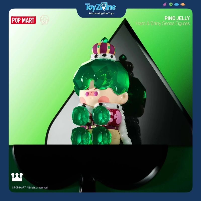 Mô hình đồ chơi Blind box Pino Jelly Hard & Shiny Series ( Cứng Rắn Và Lấp Lánh ) POP MART