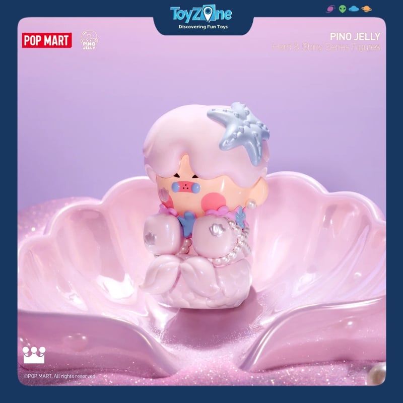 Mô hình đồ chơi Blind box Pino Jelly Hard & Shiny Series ( Cứng Rắn Và Lấp Lánh ) POP MART