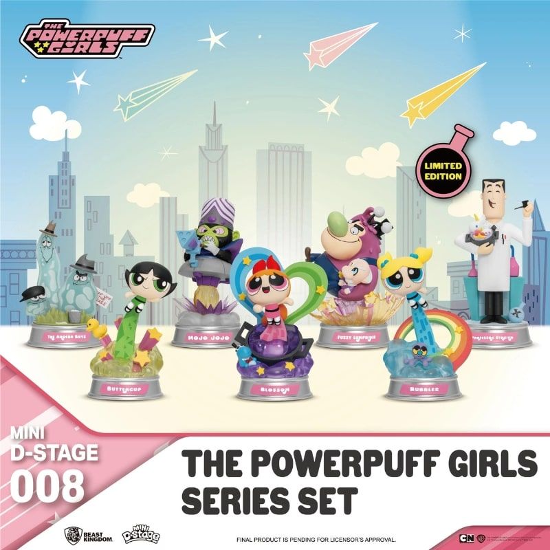 Mô hình đồ chơi Blind box The Powerpuff Girls MDS-008 BEAST KINGDOM