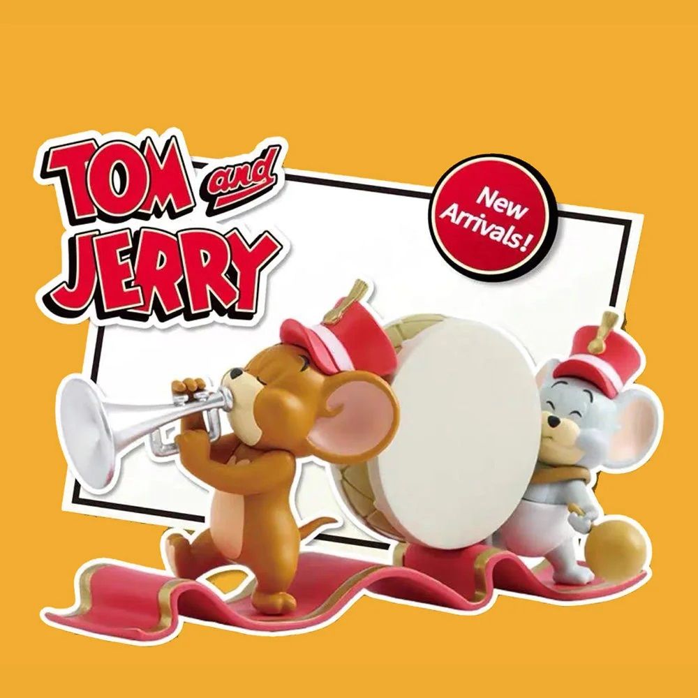 Mô hình đồ chơi Blind box Tom and Jerry Daily Life 2 Series (Cuộc Sống Thường Nhật Của Tom and Jerry) 52TOYS