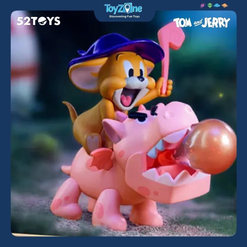 Mô hình đồ chơi Blind box Tom and Jerry Fantasy Magic Series (Phép Thuật Tuyệt Dịu) 52TOYS
