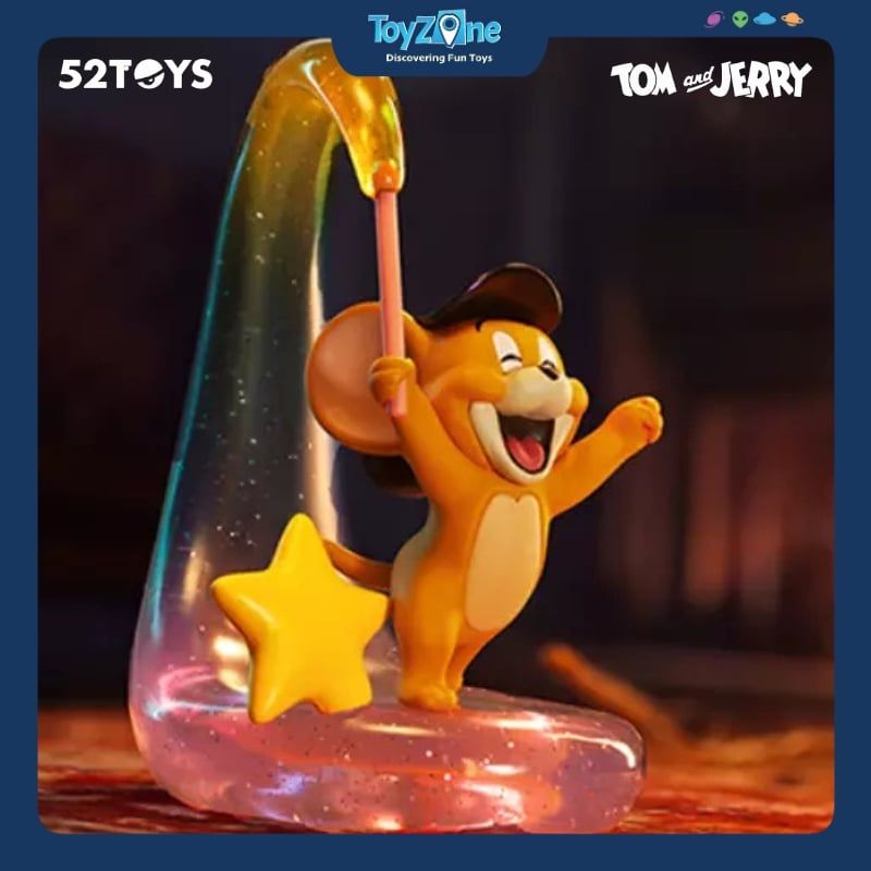 Mô hình đồ chơi Blind box Tom and Jerry Fantasy Magic Series (Phép Thuật Tuyệt Dịu) 52TOYS