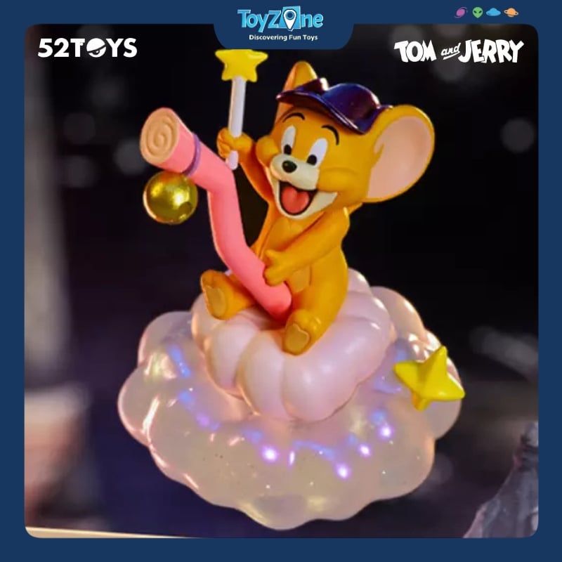 Mô hình đồ chơi Blind box Tom and Jerry Fantasy Magic Series (Phép Thuật Tuyệt Dịu) 52TOYS
