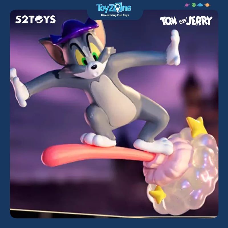 Mô hình đồ chơi Blind box Tom and Jerry Fantasy Magic Series (Phép Thuật Tuyệt Dịu) 52TOYS