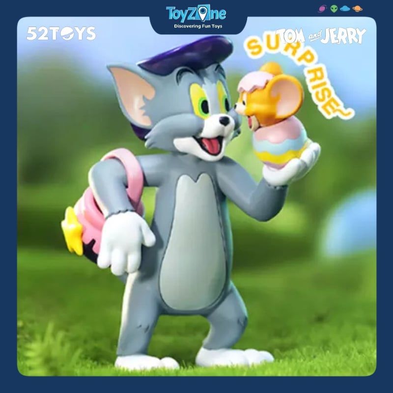 Mô hình đồ chơi Blind box Tom and Jerry Fantasy Magic Series (Phép Thuật Tuyệt Dịu) 52TOYS
