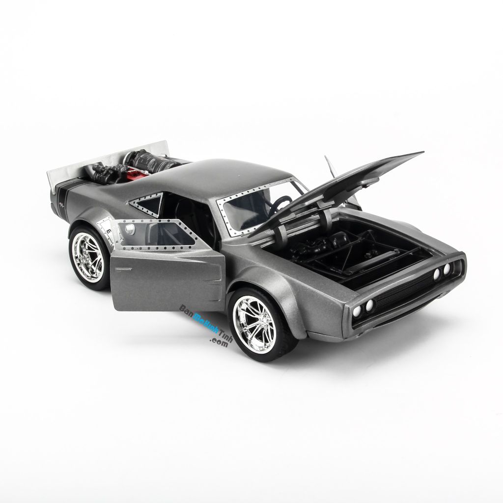 Voiture Miniature Jada Toys Dodge Ice Charger Dom - Fast And Furious 8 - 1/24 Gris