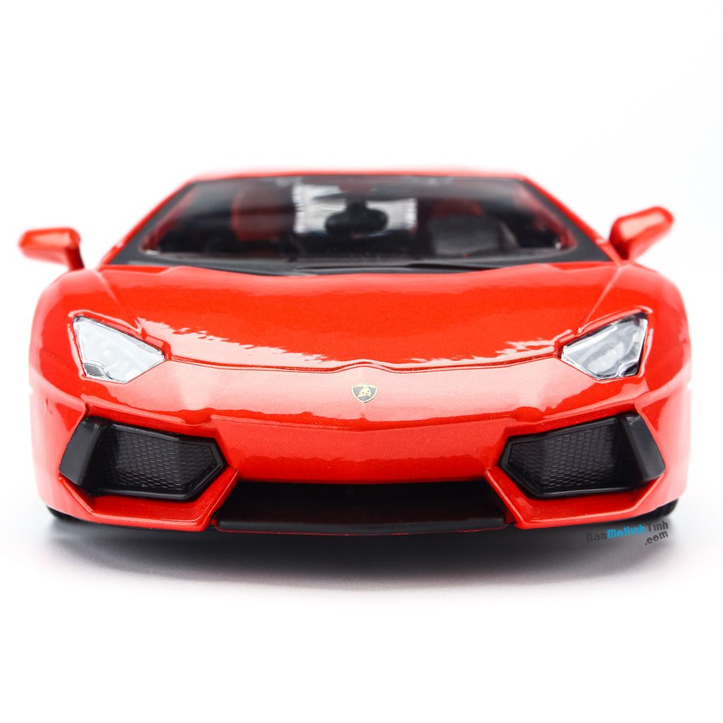 Mô hình xe Lamborghini Aventador LP700-4 Orange 1:24 Maisto (5)