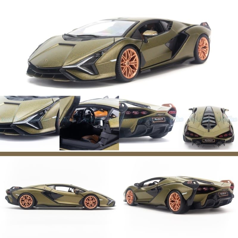 Mô hình xe Lamborghini Sian FKP 37 1:24 BBurago