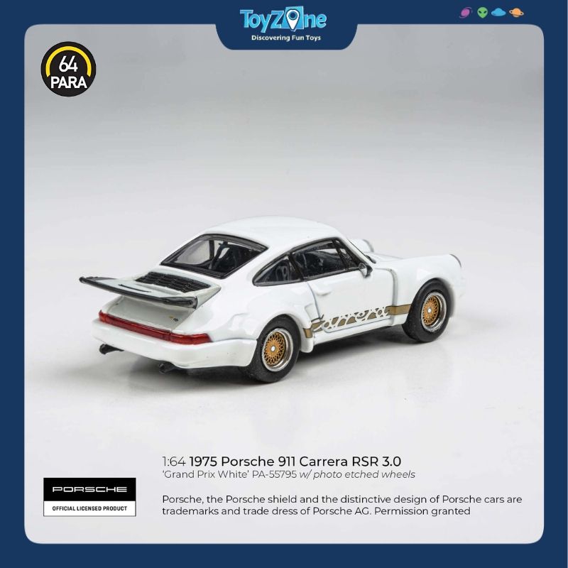  Mô hình xe Porsche 911 Carrera RSR 3.0 Grand Prix 1975 PARA64 