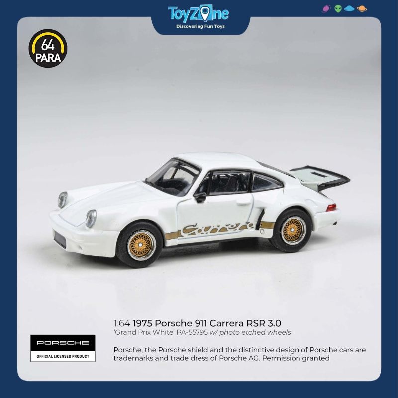  Mô hình xe Porsche 911 Carrera RSR 3.0 Grand Prix 1975 PARA64 