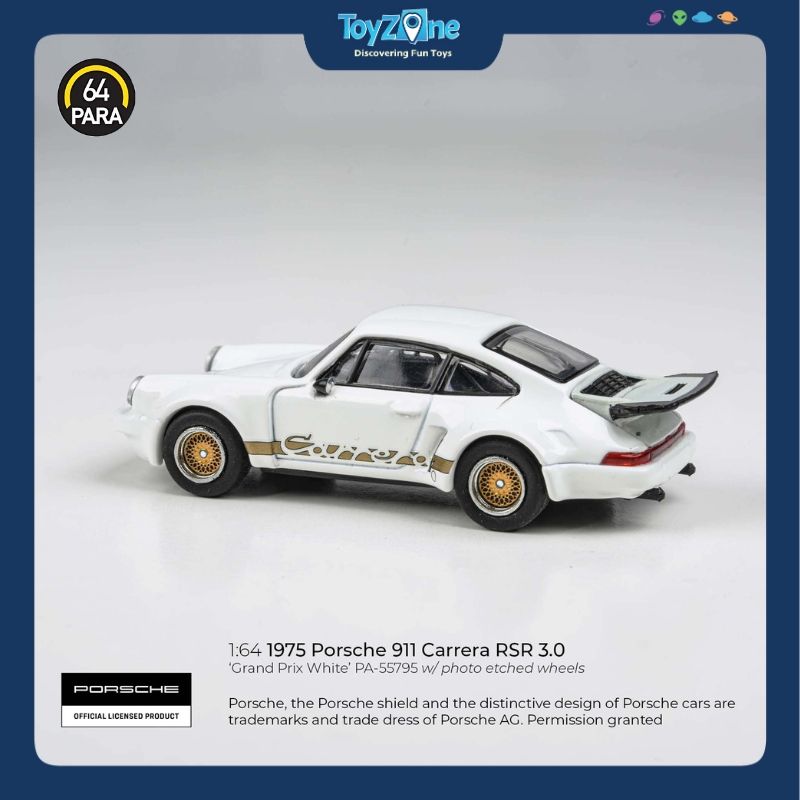  Mô hình xe Porsche 911 Carrera RSR 3.0 Grand Prix 1975 PARA64 