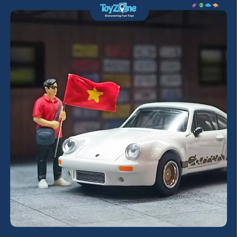  Mô hình xe Porsche 911 Carrera RSR 3.0 Grand Prix 1975 PARA64 