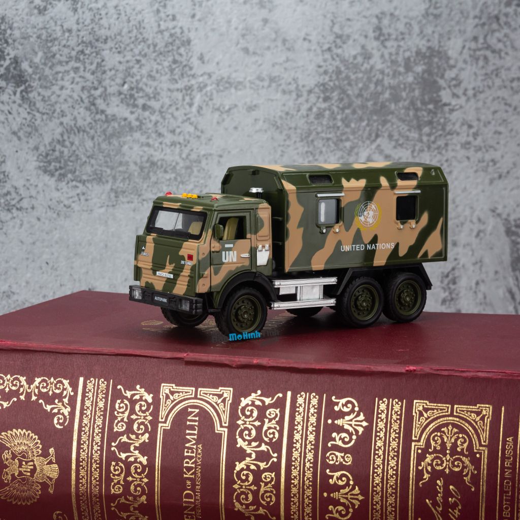 Mô hình xe tải quân sự United Nations 1:32 Military force