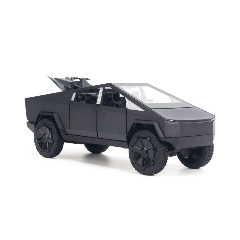 Mô hình xe Tesla Cyber Truck with motorbike 1:24 Chezhi