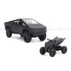 Mô hình xe Tesla Cyber Truck with motorbike 1:24 Chezhi