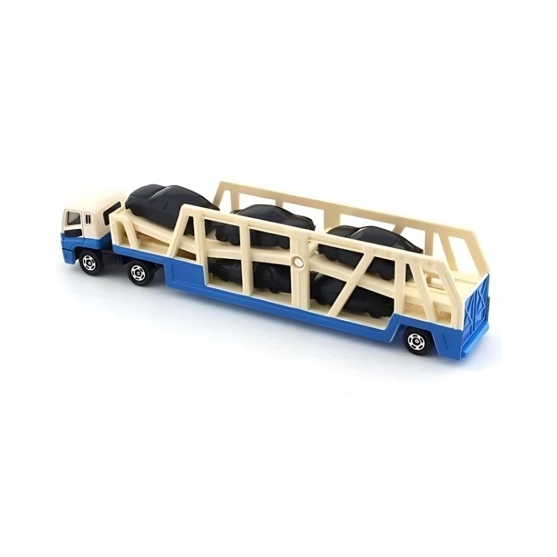 Mô hình xe đầu kéo vận chuyển ô tô Mitsubishi Fuso Super Great Transporter No.131 Tomica Long