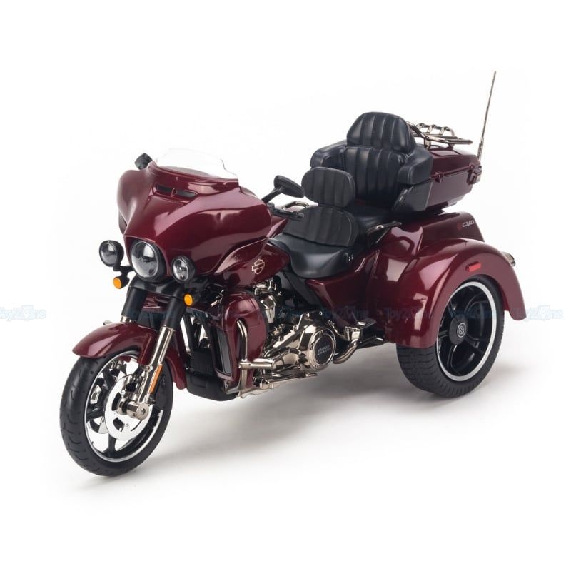 Mô hình xe mô tô Harley Davidson CVO Tri Glide 2021 1:12 Maisto
