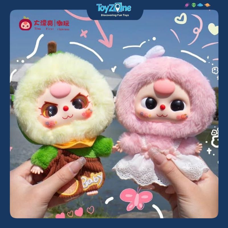 Mô hình Blind box Móc khóa Gấu bông Baby Three Professional Dreamer Series ( Giấc Mơ Nghề Nghiệp ) CUREPLANETA