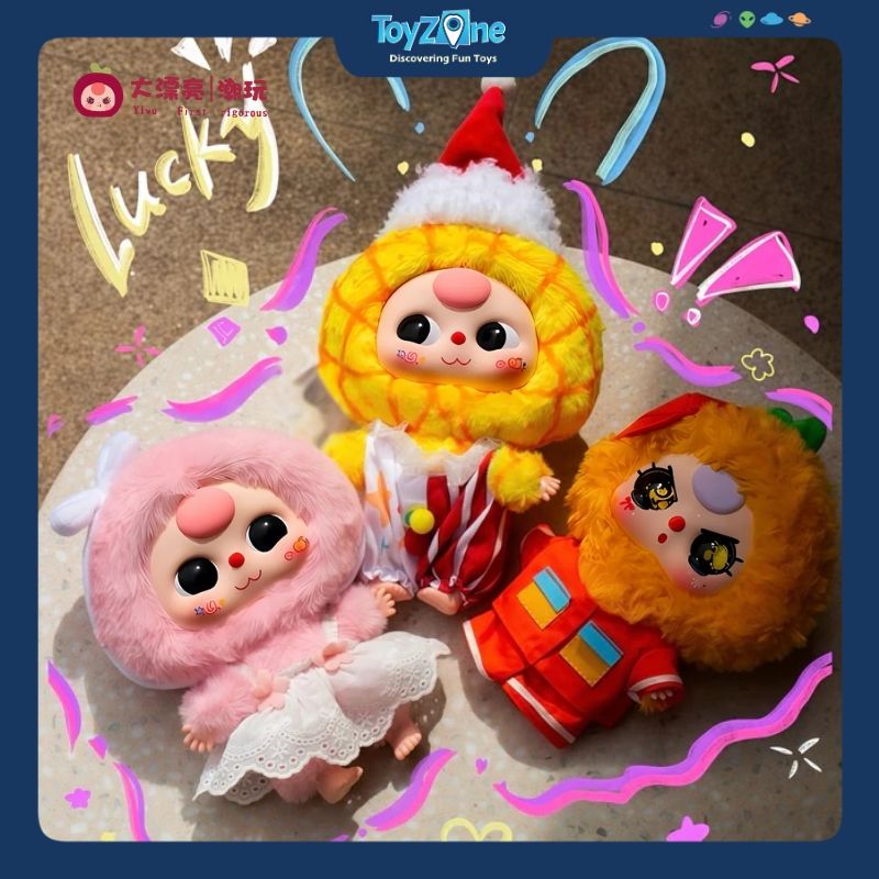 Mô hình Blind box Móc khóa Gấu bông Baby Three Professional Dreamer Series ( Giấc Mơ Nghề Nghiệp ) CUREPLANETA