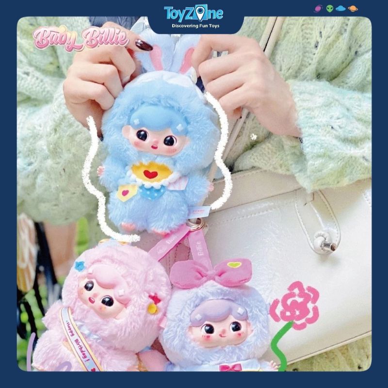 Mô hình Blind box Móc khóa Gấu bông Billie's Sweet Dream Party V3 ( Bữa Tiệc Trong Mơ Ngọt Ngào ) THREE BABIES TOY