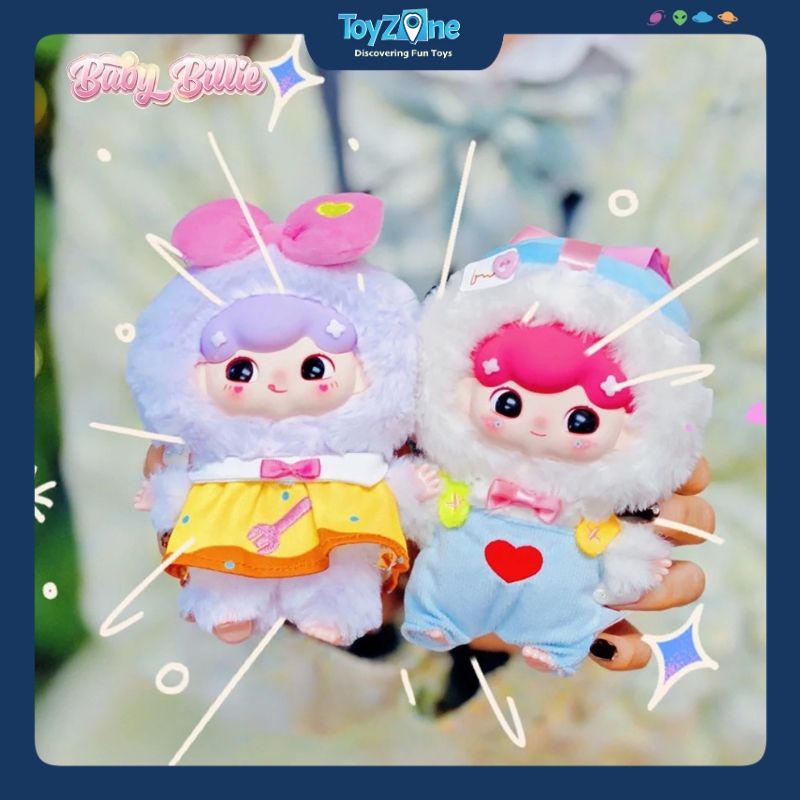 Mô hình Blind box Móc khóa Gấu bông Billie's Sweet Dream Party V3 ( Bữa Tiệc Trong Mơ Ngọt Ngào ) THREE BABIES TOY